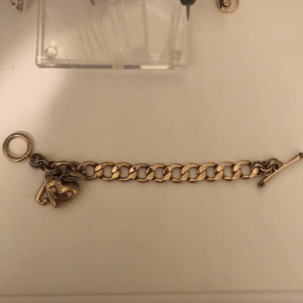 Juicy Couture Starter Charm Bracelet and Dog Charm